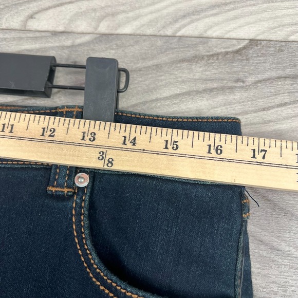 INC Skinny Jeans Women's 14S Blue Denim Regular Fit Dark Wash Classic Timeless - Picture 9 of 13